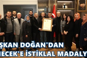AEKK Başkanı Sinecek ve Yönetimi Başkan Doğan'ı Ziyaret Etti
